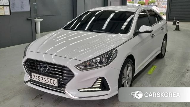 Hyundai Sonata New Rise 2019 Белый из Кореи