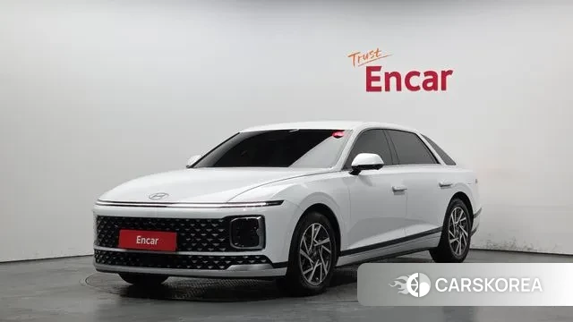 Hyundai Grandeur (GN7) 2023 Белый из Кореи