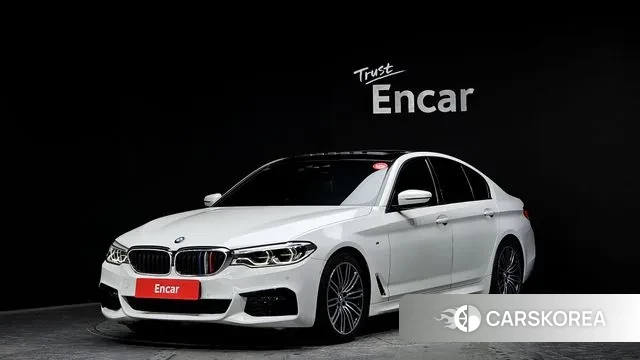 BMW 5 Series (G30) 2019 Белый из Кореи