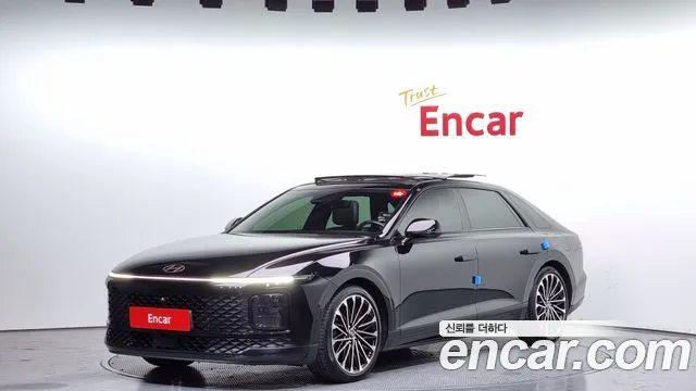 Hyundai Grandeur (GN7) 2023 Черный из Кореи