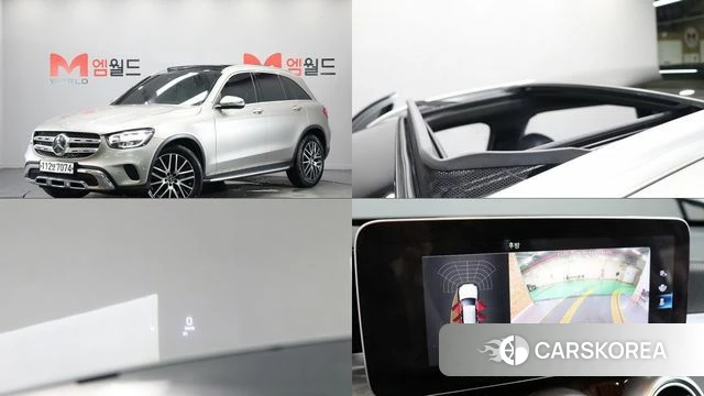 Mercedes-Benz GLC-Class X253 2020 Серебристо-серый из Кореи