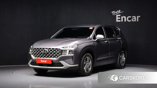 Hyundai The New Santa Fe 2021 Серый из Кореи