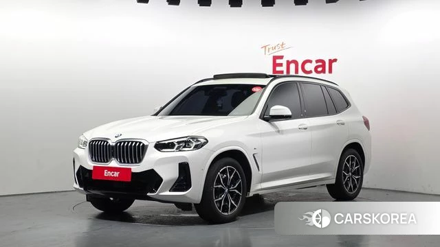 BMW X3 (G01) 2024 Белый из Кореи