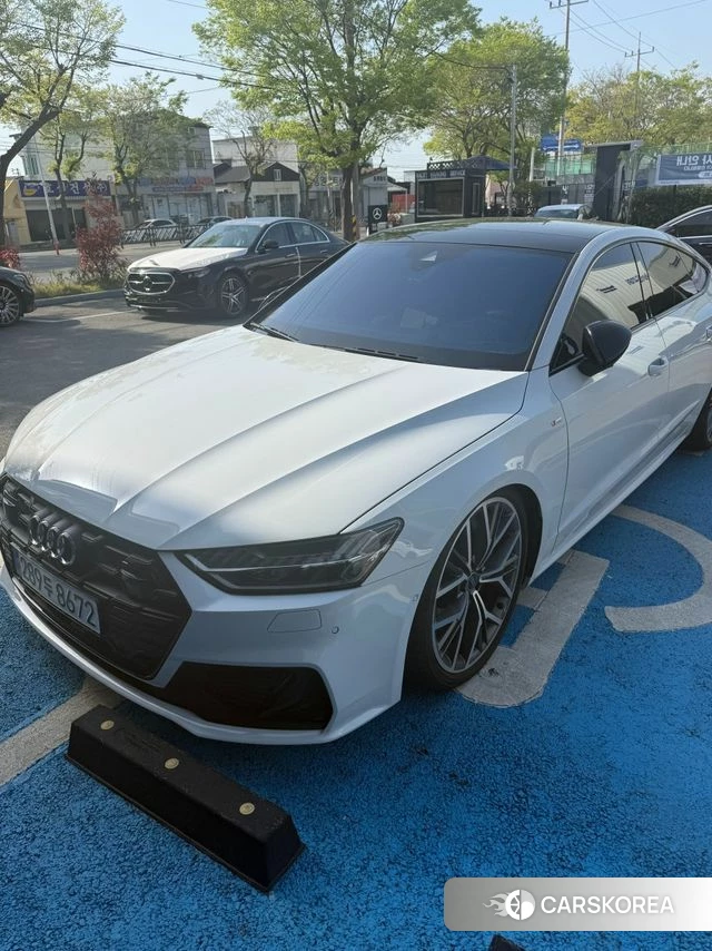 Audi A7 (4K) 2025 Белый из Кореи