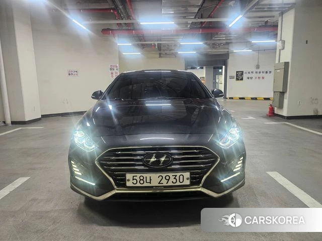 Hyundai Sonata New Rise Hybrid 2018 Серый из Кореи