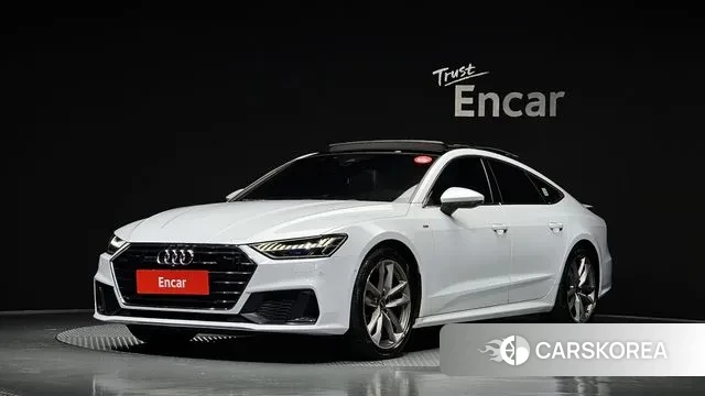 Audi A7 (4K) 2021 Белый из Кореи