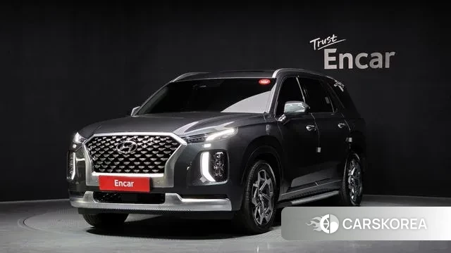 Hyundai Palisade 2021 Серый из Кореи