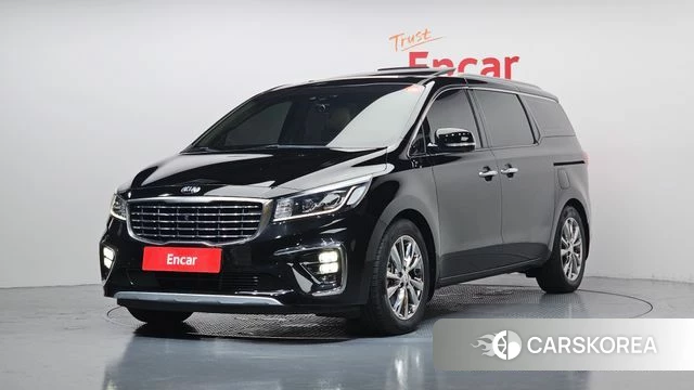 Kia The New Carnival 2018 Черный из Кореи