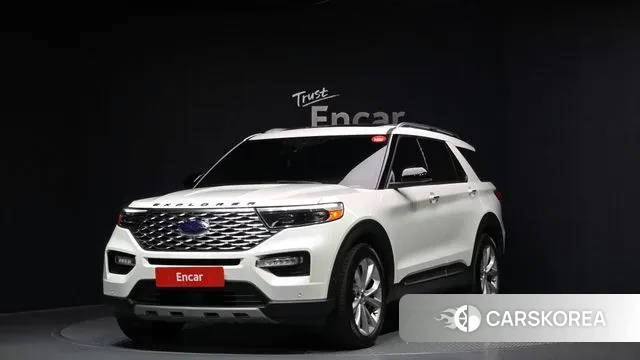 Ford Explorer 6th Generation 2021 Белый из Кореи