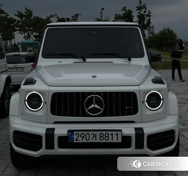 Mercedes-Benz G-Class W463b 2021 Белый из Кореи