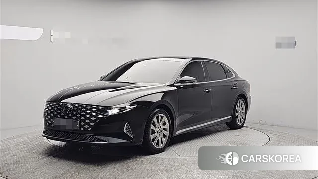 Hyundai The New Grandeur IG Hybrid 2020 Черный из Кореи