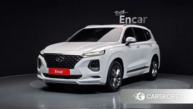 Hyundai Santa Fe TM 2018 Белый из Кореи