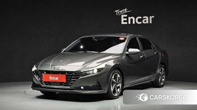 Hyundai Avante (CN7) 2021 Серый из Кореи