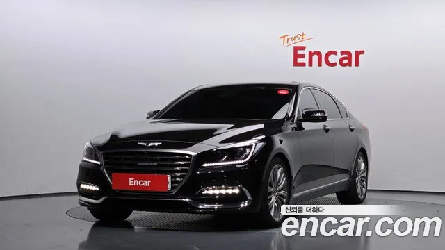 Genesis G80 2018 Черный из Кореи