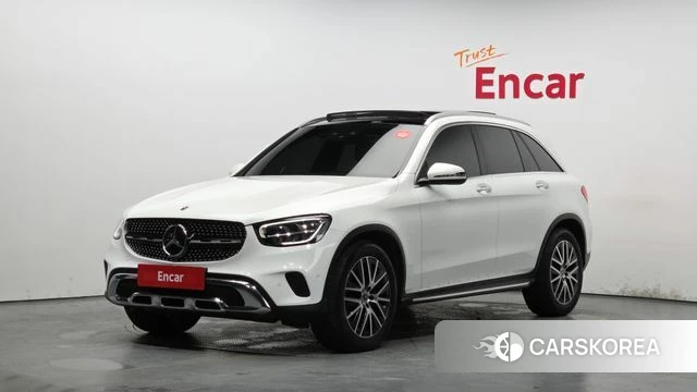 Mercedes-Benz GLC-Class X253 2021 Белый из Кореи