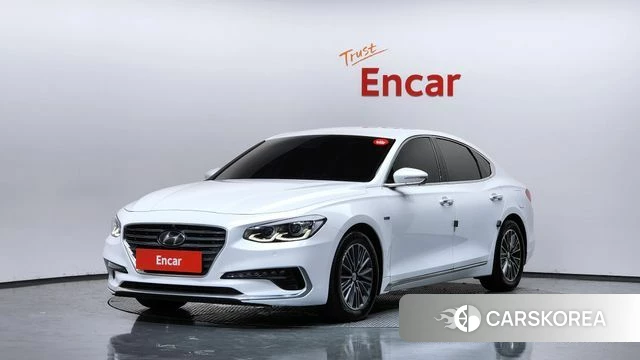 Hyundai Grandeur IG Hybrid 2018 Белый из Кореи