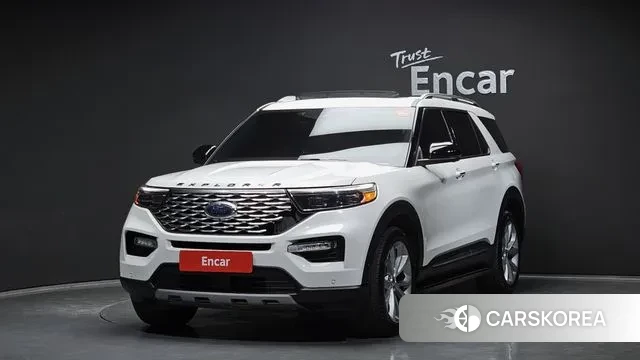 Ford Explorer 6th Generation 2021 Белый из Кореи