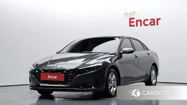 Hyundai Avante (CN7) 2021 Серый из Кореи