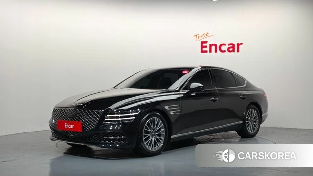 Genesis G80 (RG3) 2021 Черный из Кореи