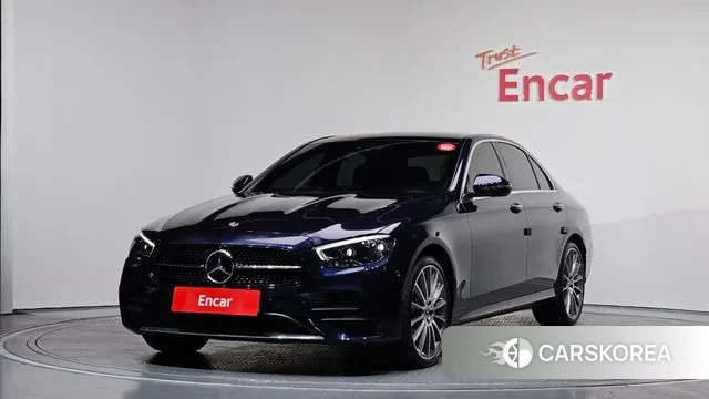 Mercedes-Benz E-Class W213 2022 Синий из Кореи