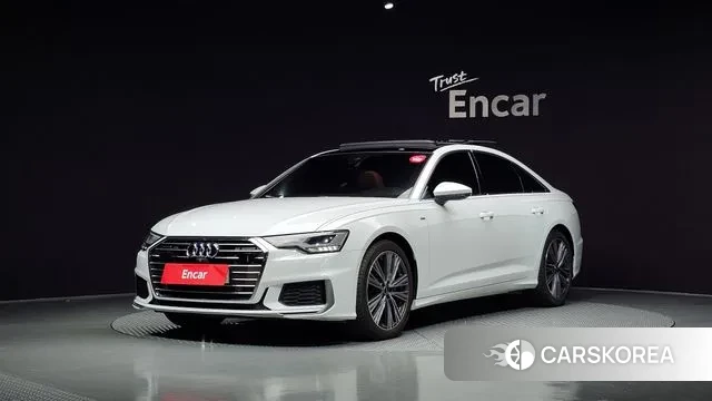 Audi A6 (C8) 2023 Белый из Кореи