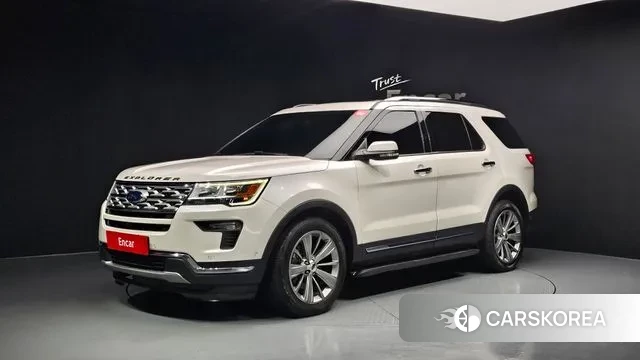 Ford Explorer 2018 Белый из Кореи