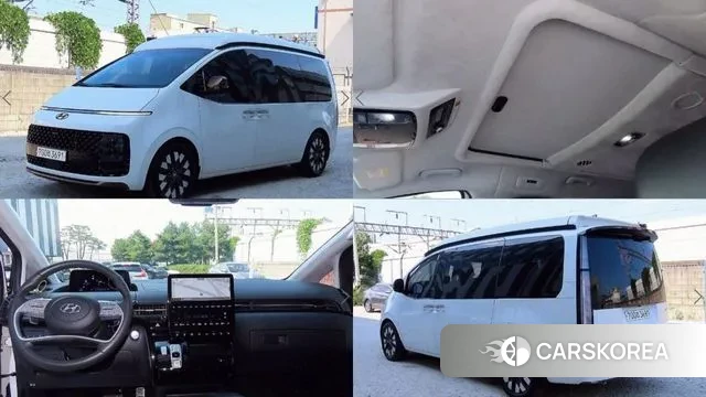 Hyundai Staria 2023 Белый из Кореи