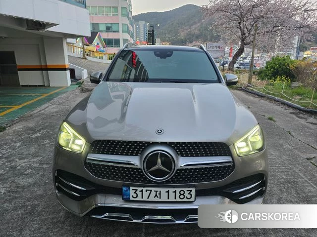 Mercedes-Benz GLE-Class W167 2021 Серебристо-серый из Кореи
