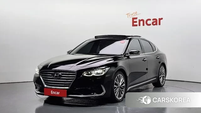Hyundai Grandeur IG 2018 Черный из Кореи