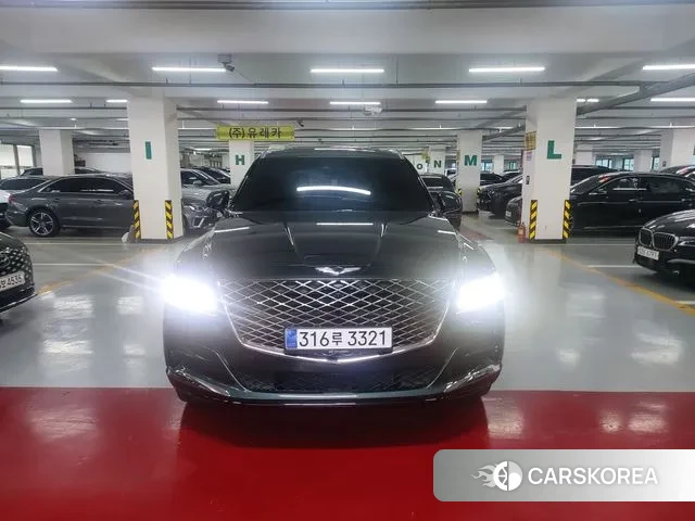 Genesis GV80 2020 Темно-зеленый из Кореи