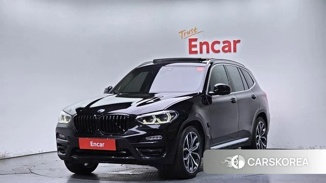BMW X3 (G01) 2018 Черный из Кореи