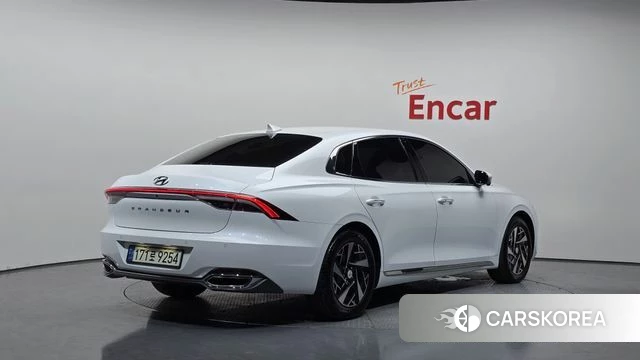 Hyundai The New Grandeur IG Hybrid 2021 Белый из Кореи