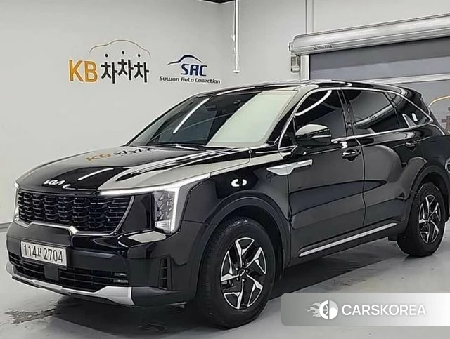 Kia The New Sorento 4th Generation 2023 Черный из Кореи
