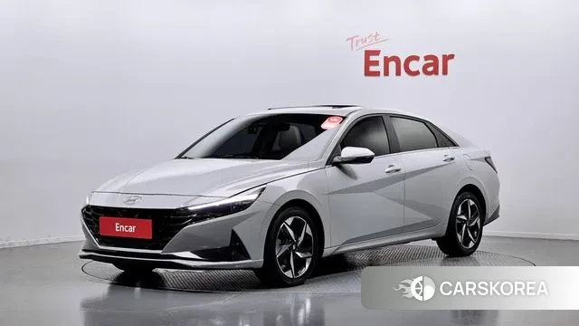 Hyundai Avante (CN7) 2022 Серый из Кореи