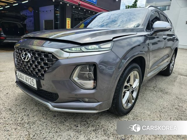 Hyundai Santa Fe TM 2019 Серый из Кореи