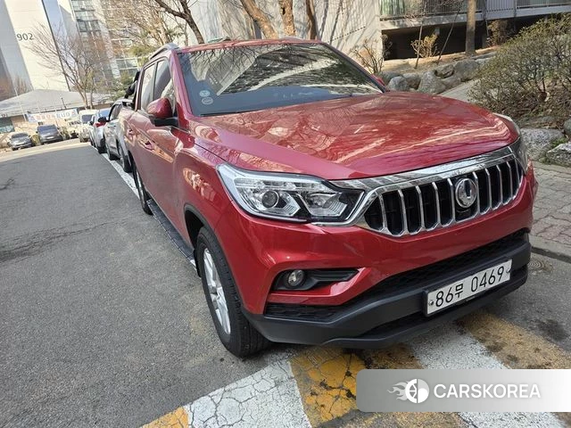 Ssangyong Rexton Sports Cannes 2019 Красный из Кореи