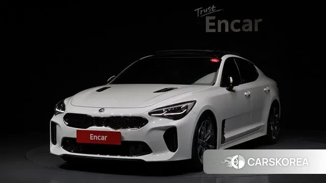 Kia Stinger 2018 Белый из Кореи