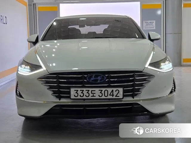 Hyundai Sonata (DN8) 2019 Белый из Кореи