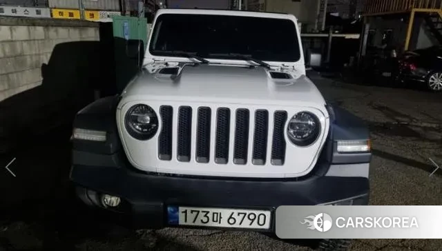 Jeep Wrangler (JL) 2020 Белый из Кореи