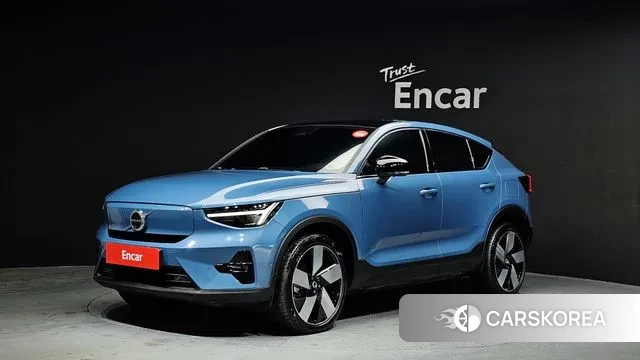 Volvo C40 Richards 2024 Синий из Кореи