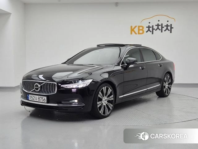 Volvo S90 2022 Черный из Кореи