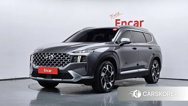 Hyundai The New Santa Fe 2020 Серый из Кореи