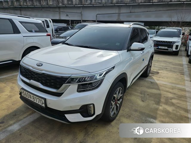 Kia Seltos 2019 Белый из Кореи