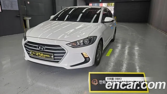 Hyundai Avante AD 2018 Белый из Кореи