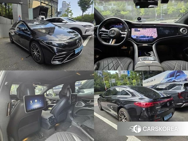 Mercedes-Benz EQS V297 2023 Черный из Кореи