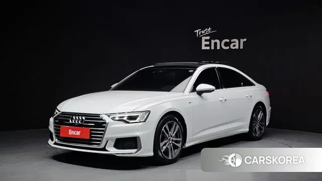 Audi A6 (C8) 2021 Белый из Кореи