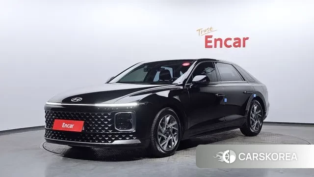 Hyundai Grandeur (GN7) 2023 Черный из Кореи