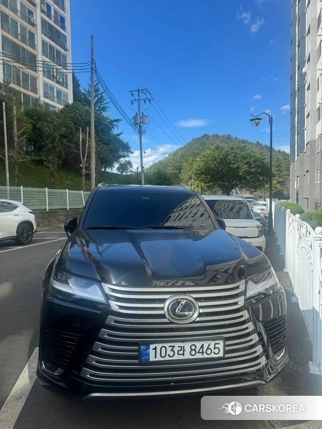 Lexus LX 4th Generation 2026 Черный из Кореи
