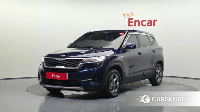 Kia Seltos 2021 Синий из Кореи