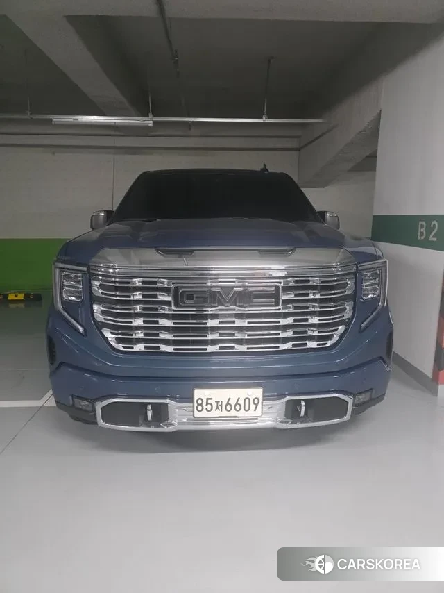 GMC Sierra 2024 Синий из Кореи